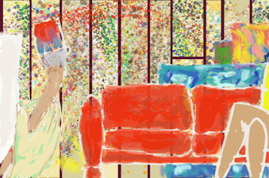 from the artist studio